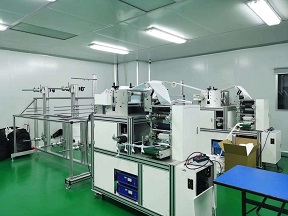 口罩生厂无尘车间